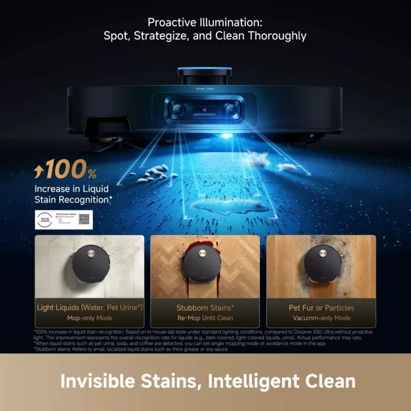DREAME X60 Ultra Complete RLX87DE-BK Robot Putekļsūcējs