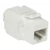 DS-IT CAT6a UTP Keystone Tīkla Ligzda - Bez instrumentiem - Balta (DS-KC-UTP6A-TL-W)