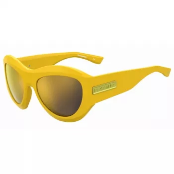 DSQUARED2 D2-0072-S-40G Vīriešu kvadrātveida acetāta saulesbrilles Havana brūns gradients 59mm