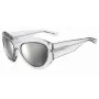 DSQUARED2 D2-0072-S-900 Vīriešu kvadrātveida acetāta saulesbrilles – melns rāmis, pelēkas lēcas 59mm