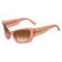 DSQUARED2 Sieviešu Saulesbrilles D2-0118-S-733 Melns Kvadrātveida Acetāta Rāmis Pelēks Gradienta Stikls 57mm