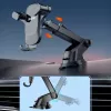 Dudao F5PRO+ Auto Turētājs ar Piesūcekni - Melns