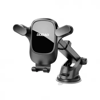 Dudao F5PRO+ Auto Turētājs ar Piesūcekni - Melns