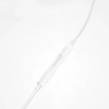 Dudao In-Ear austiņas ar Lightning savienotāju Baltā