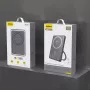 Dudao K28S 20W PD 5000mAh Powerbank ar MagSafe un Statīvu - Pelēks
