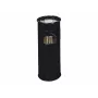 DURABLE 3330-01 Apaļš metāla atkritumu tvertne, 17 L, sudraba