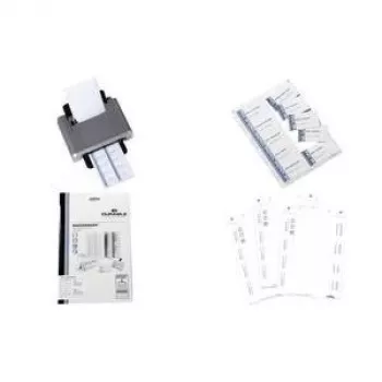 DURABLE BADGEMAKER® A6 ieliktņu kartītes, perforētas, baltas, 20 gab. 142002