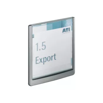 DURABLE CLICK SIGN durvju zīme 149 x 148,5 mm sudraba 486237