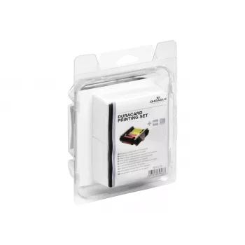 DURABLE DURACARD ID 300 printera piederumu komplekts ar melnu monohromatisko lentu un tīrīšanas kartiņu 891300