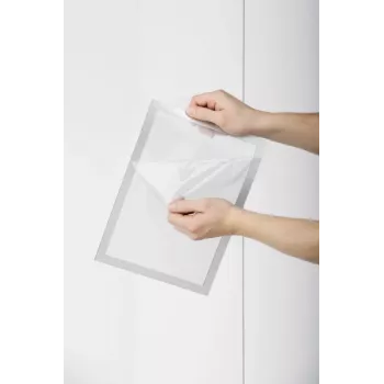 DURABLE DURAFRAME SUN A3 Pašlīmējošs Informācijas Rāmis, Sudraba, 2 gab. 484223