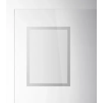 DURABLE DURAFRAME SUN A4 sudraba pašlīmējošs UV izturīgs informācijas rāmis, 2 gab. 484123