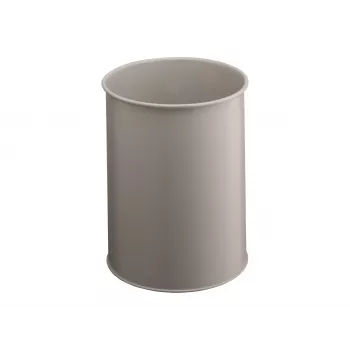 DURABLE metāla atkritumu tvertne 15L apaļa melna 330110