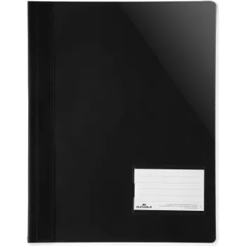 DURABLE Report File A4+ ar etiķetes logu 90x57 mm, caurspīdīga, 25 gab. 269001