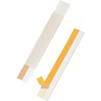 DURABLE SCANFIX® pašlīmējošā skenera sliede 200x40mm, caurspīdīga, 5 gab. 804619