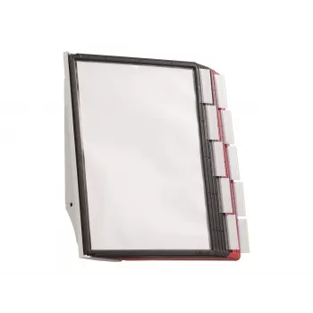 DURABLE SHERPA® WALL 10 sienas displeja panelu sistēma, A4, 10 paneļi, pelēka 563100