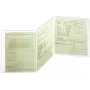 DURABLE trīsdaļīgu informācijas zīmju turētājs 210x105 mm, caurspīdīgs, 10 gab. (214219)