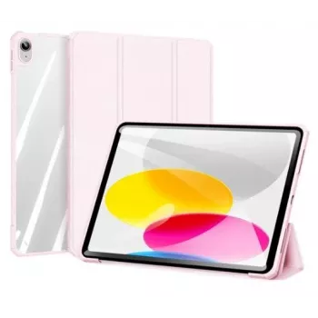 Dux Ducis Copa Case iPad 10,9 inch (2022, 10. paaudze) Smart Cover Statīvs Rozā