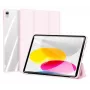 Dux Ducis Copa Case iPad 10.9 inch (2022, 10. paaudze) Smart Cover Statīvs Rozā