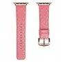 Dux Ducis Īstas ādas Apple Watch siksniņa Series 7/6/5/4/3/2/SE (38/40/41mm) - Sarkanā