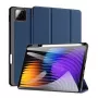 Dux Ducis Redmi Pad 7/7 Pro Domo Series Tri-fold Stand PU Leather Tablet Cover Blue