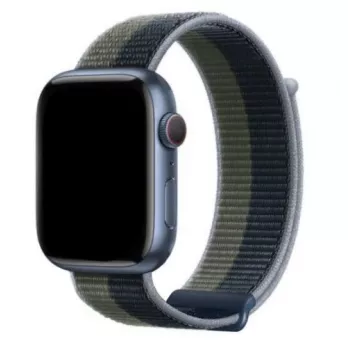 Dux Ducis Silikona Rokasiksna Apple Watch 38/40/41mm Series 8/7/6/5/4/3/2/SE - Zila