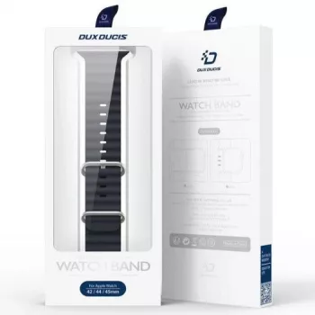 Dux Ducis Silikona Rokasiksna Apple Watch Series 8/7/6/5/4/3/2/SE (38/40/41mm) - Pelēka