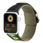 Dux Ducis Strap (Outdoor Version) Apple Watch siksniņa (49, 45, 44, 42 mm) Nylon Band Bracelet Black Green