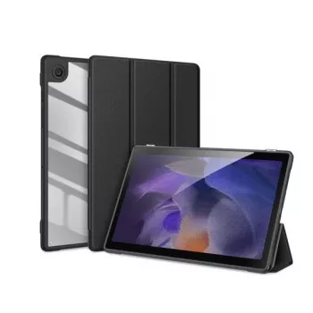 Dux Ducis Toby Armored Flip Smart Case for Samsung Galaxy Tab A8 10,5 inch 2021 ar irbuli - Melns