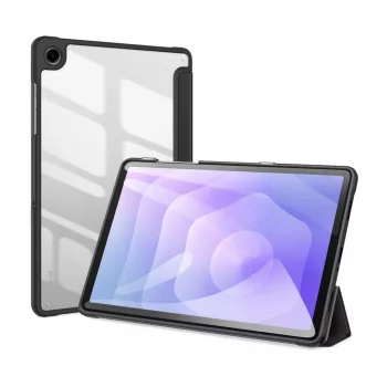 Dux Ducis Toby Case ar Flip Statīvu Samsung Galaxy Tab A9 Plus / A11 Plus - Melns
