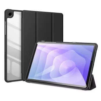 Dux Ducis Toby Case ar Flip Statīvu Samsung Galaxy Tab A9 Plus / A11 Plus - Melns