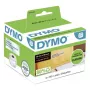 DYMO Authentic LabelWriter lielās adreses etiķetes 36mm x 89mm caurspīdīgas, 2 rullīši pa 130 (260 etiķetes)