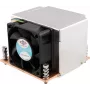 Dynatron R-5 1U aktīvais CPU dzesētājs Intel LGA1150/1151/1155/1156/1200/1700, vara pamatne, PWM ventilators