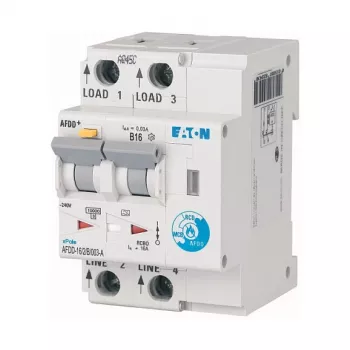 EATON AFDD-16/2/B/003-A 187204 Loka bojājumu detektors 2P B16A 30mA A tips