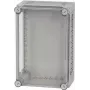 Eaton CI43-150 sienas montāžas sadalne, polikarbonāts, pelēka ar caurspīdīgām durvīm, IP65, 150x150x130mm 022273