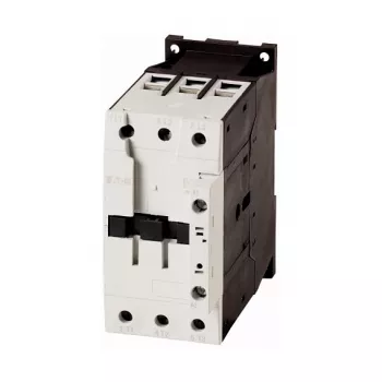 Eaton DILM65 3-polu jaudas kontaktors, 230 V 50 Hz / 240 V 60 Hz spole, 65 A AC-3, 30 kW 400 V, skrūvju spailes, DIN sliedes montāža