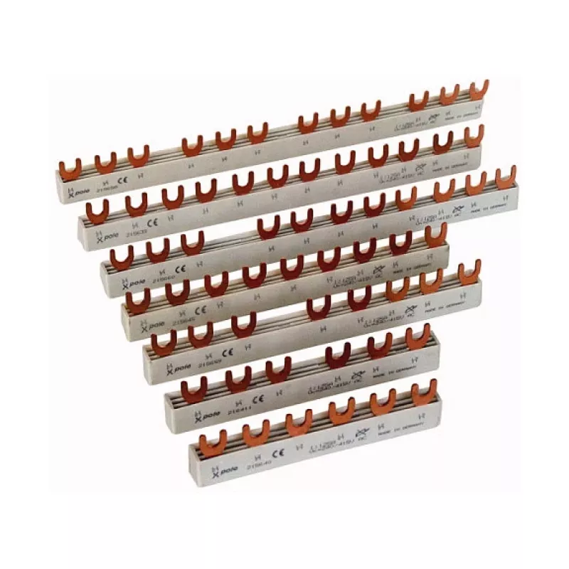 Eaton EVG-3PHAS/9MODUL 3 fāžu kopne, dakšu tipa, 9 moduļi, 10 mm2