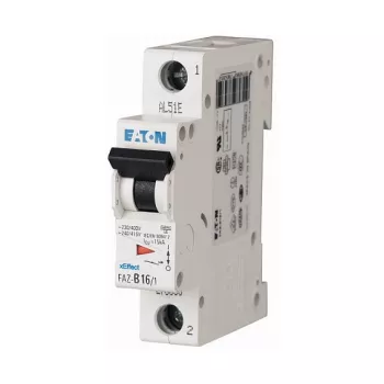 Eaton FAZ-B16/1 automātiskais slēdzis, 1 pola, B raksturlīkne, 16 A (278535)