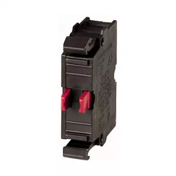 EATON M22-CK01 kontakta elements, 1 NC, priekšējā montāža, atsperu spaiļu pieslēgums
