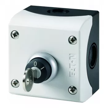 Eaton M22-WRS/KC11/I atslēgas selektorslēdzis, 2 pozīcijas, 1NO+1NC, noturīgs, IP66, 22.5mm