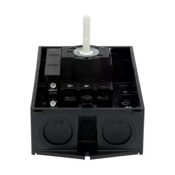 Eaton P1-25/I2/SVB/HI11 25A 3-polu galvenais slēdzis ar avārijas stop, virsmas montāža, IP65, sarkans/dzeltens