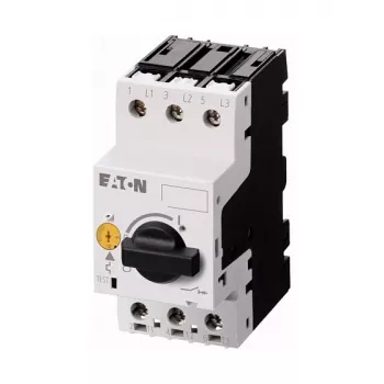 Eaton PKZM0-1-T Motoraizsardzības automātiskais slēdzis, 0.63–1 A, 3 polu, 690 V AC
