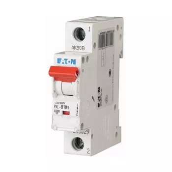 EATON PXL-B10/1 Automātiskais slēdzis 1P 10A B raksturlīkne 6kA