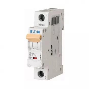 EATON PXL-B13/1 Automātiskais slēdzis MCB 13A 1P B-raksturojums 10kA 230/400V