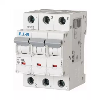 Eaton PXL-B16/3 Automātiskais slēdzis B-tipa 3P 16A 400V 10kA