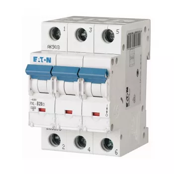Eaton PXL-B20/3 3 polu automātiskais slēdzis, 20 A, B tips (236393)