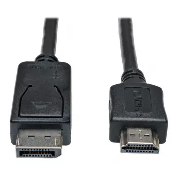 Eaton Tripp Lite P582-003 DisplayPort uz HDMI adaptera kabelis, 0.91 m, 1080p, melns
