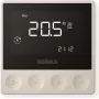 Eberle ATR 4800 AP programmējams pulksteņa termostats telpas un grīdas temperatūras kontrolei, virsapmetuma, 230 V AC, 10 A, nedēļas programma, LCD apgaismojums, tīri balts 567194458600