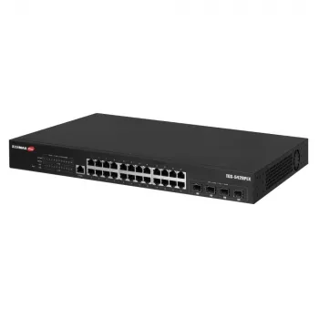 Edimax Pro TGS-5428PLX 28 portu L2+ pārvaldāms Multi-Gigabit PoE++ komutators ar 24x 2.5GBase-T un 4x 10G SFP+ uplink
