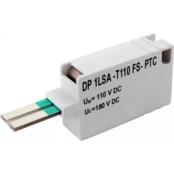 EFB-Elektronik 1DA Fine Protection with FailSafe, 48 V DC, datu līnijas pārsprieguma aizsargs, PTC, DIN sliedes montāža, melns 46150.48