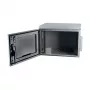 EFB Elektronik 691707IP55.2G - 19 inch 7U IP55 sienas skapis, pelēks (RAL 7035), 600x600x400 mm, 100 kg slodze